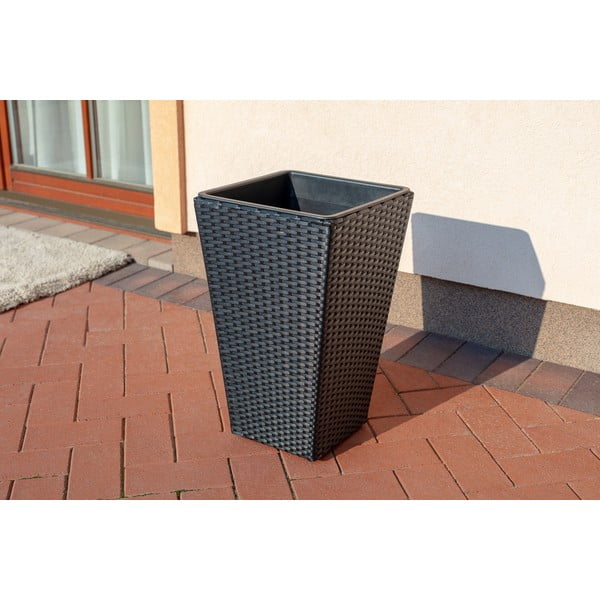 Fioriera in rattan artificiale Rose - Bonami Essentials-image-1