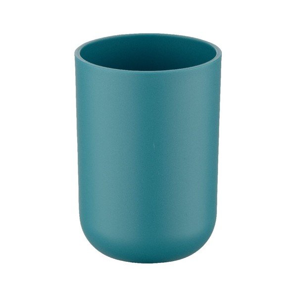 Bicchiere per spazzolino da denti blu Petrol Brasil - Wenko-image-1