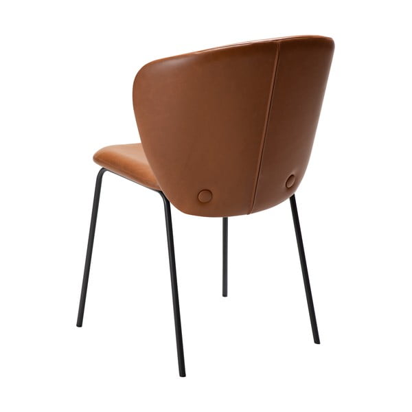 Sedia da pranzo marrone cognac Stay - DAN-FORM Denmark-image-3