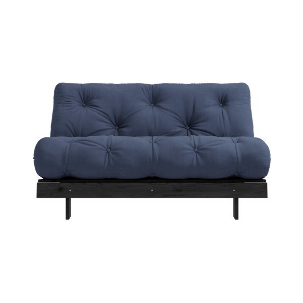 Divano letto blu 140 cm Roots - Karup Design-image-3