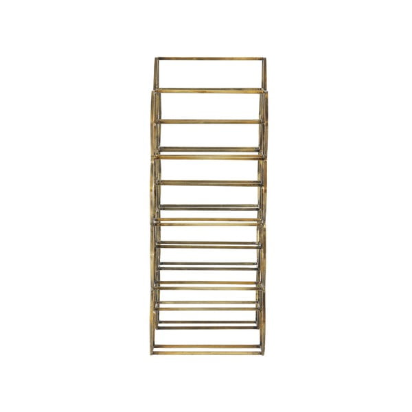 Portabottiglie in metallo color bronzo per 12 bottiglie Salbris - Light & Living-image-3