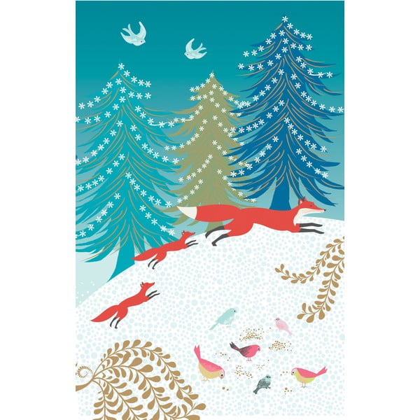 Balicí papíry v sadě 8 ks s vánočním motivem Christmas  – Roger la Borde