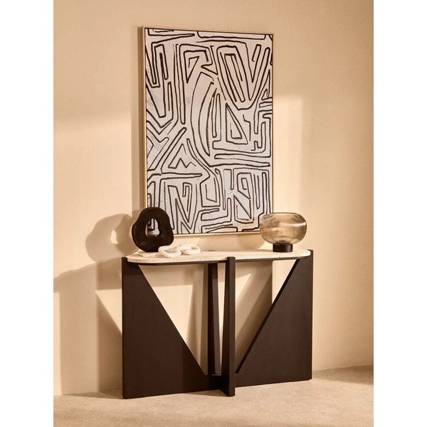 Dipinto con cornice inclusa/dipinto su tela 83x123 cm Astratto – Premier Housewares-image-1