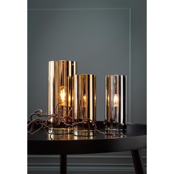 Lampada da tavolo in ottone Storm, ⌀ 12 cm - Markslöjd-image-1