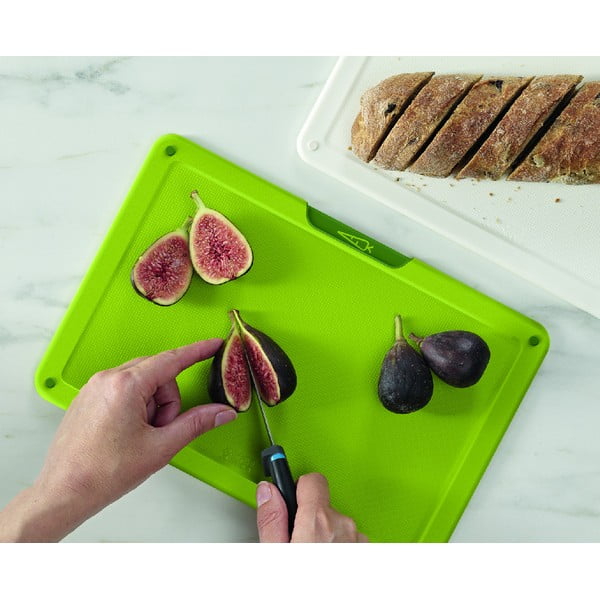 Set di taglieri e coltelli con supporto 10x32 cm Folio Icon Plus - Joseph Joseph-image-2