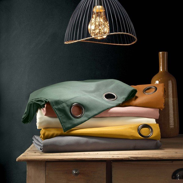 Tenda beige 140x180 cm Essentiel – douceur d'intérieur-image-3