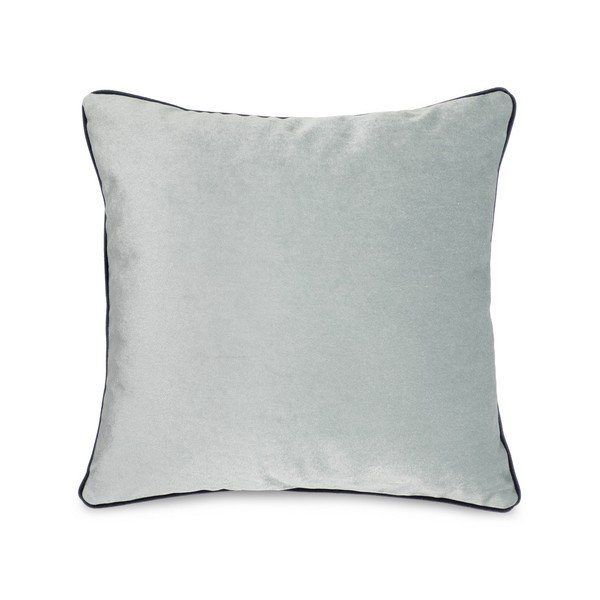 Set di 3 federe in velluto blu, 43 x 43 cm Skywell - Joynodes-image-3