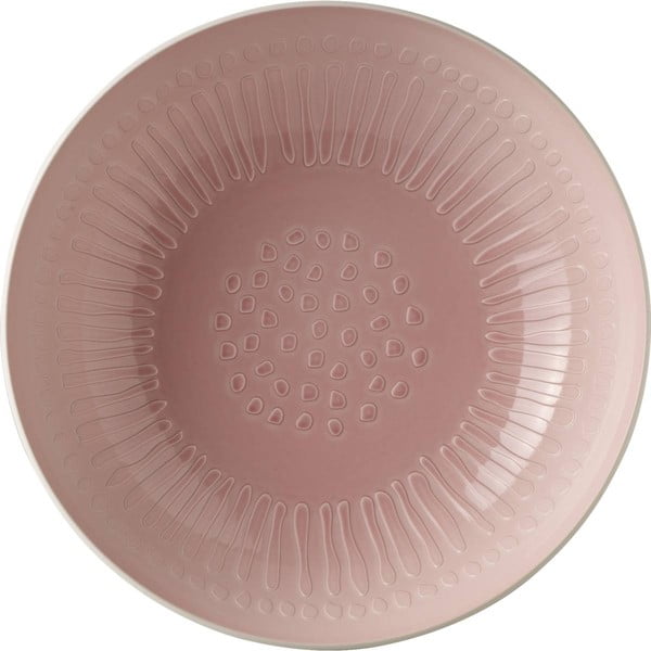 Piatto da portata in porcellana bianca e rosa Villeroy & Boch Blossom, ⌀ 26 cm it's my match - Villeroy&Boch