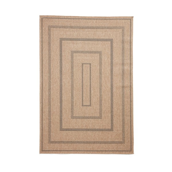 Tappeto da esterno in marrone chiaro 120x170 cm Nomad – Think Rugs