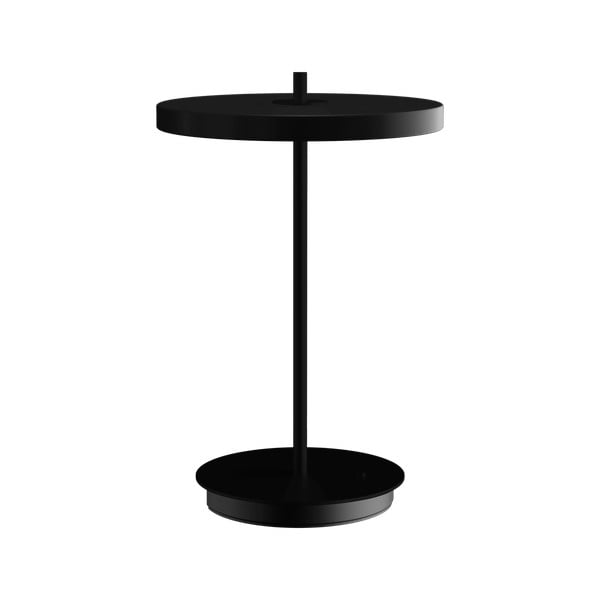 Lampada da tavolo LED nera in metallo con paralume in metallo (altezza totale 31 cm) Asteria Move – UMAGE