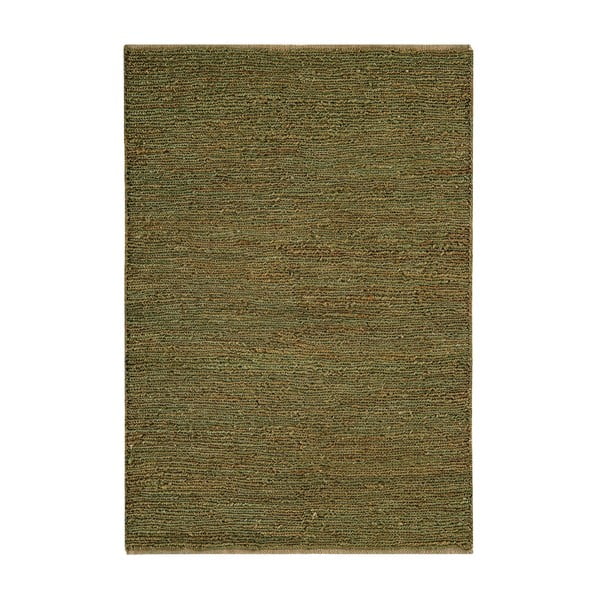 Tappeto in juta verde scuro tessuto a mano 200x300 cm Soumak - Asiatic Carpets