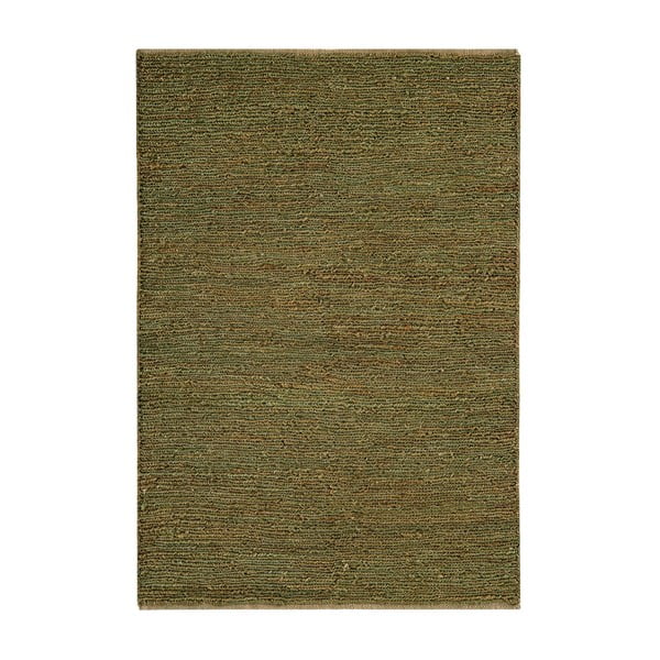 Tappeto in juta verde scuro tessuto a mano 160x230 cm Soumak - Asiatic Carpets