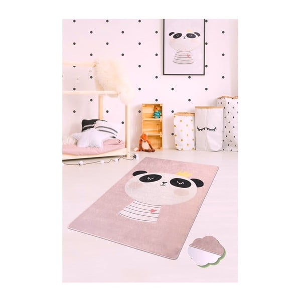 Tappeto per bambini , 100 x 160 cm King Panda - Conceptum Hypnose-image-1