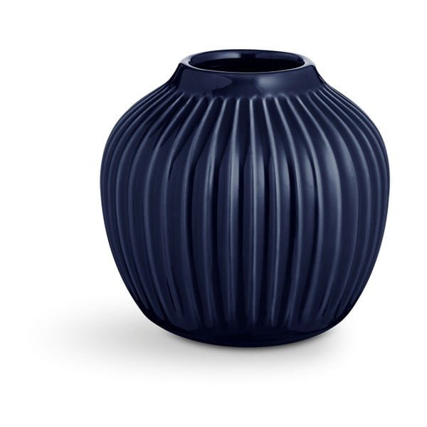 Vaso in ceramica blu scuro Hammershøi - Kähler Design