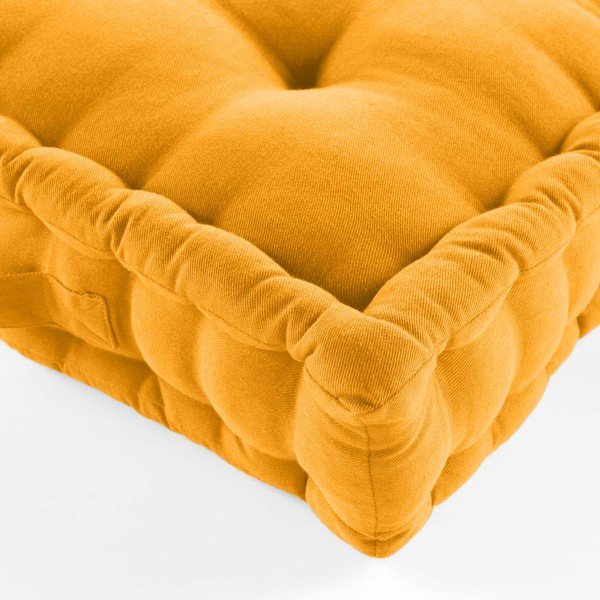 Borsa gialla per sedersi Twily - douceur d'intérieur-image-3