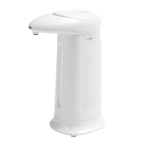 Dispenser di sapone touchless in plastica bianca 350 ml - Sapho