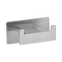 Gancio senza foratura color argento opaco in acciaio inox Genova – Wenko