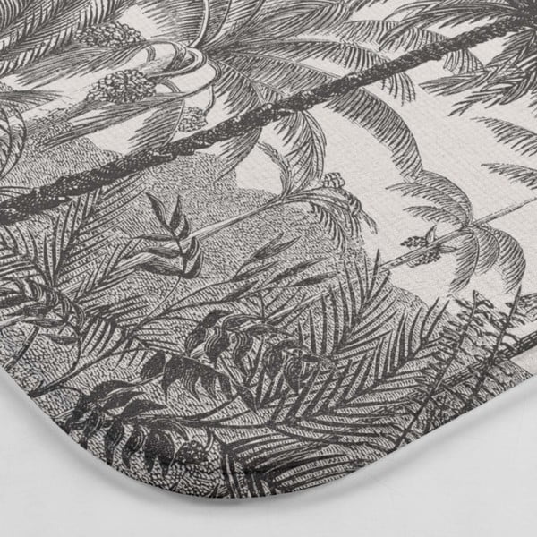 Tappetino da bagno nero e beige 45x45 cm Cocoty - douceur d'intérieur-image-3