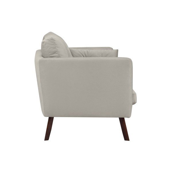 Divano 2 posti grigio chiaro Elena - Mazzini Sofas-image-4