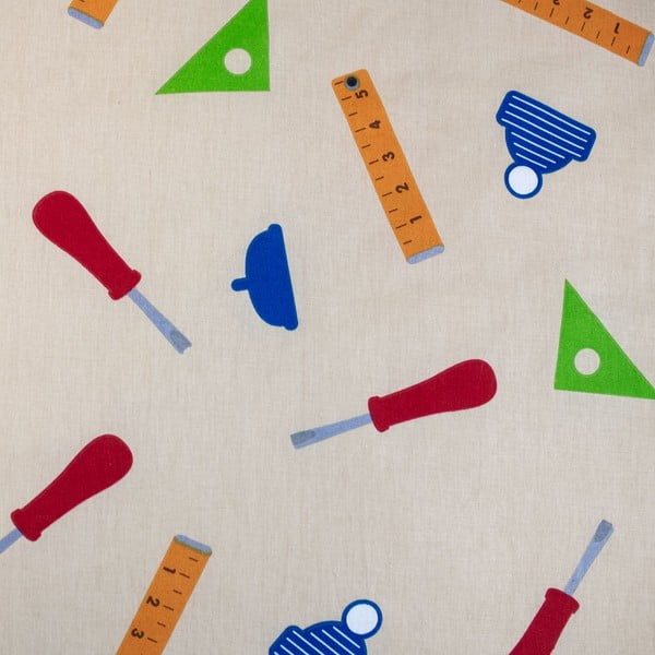 Set copripiumino e federa da bambini in cotone per letto singolo 140x200 cm Pat a Mat – Jerry Fabrics-image-4