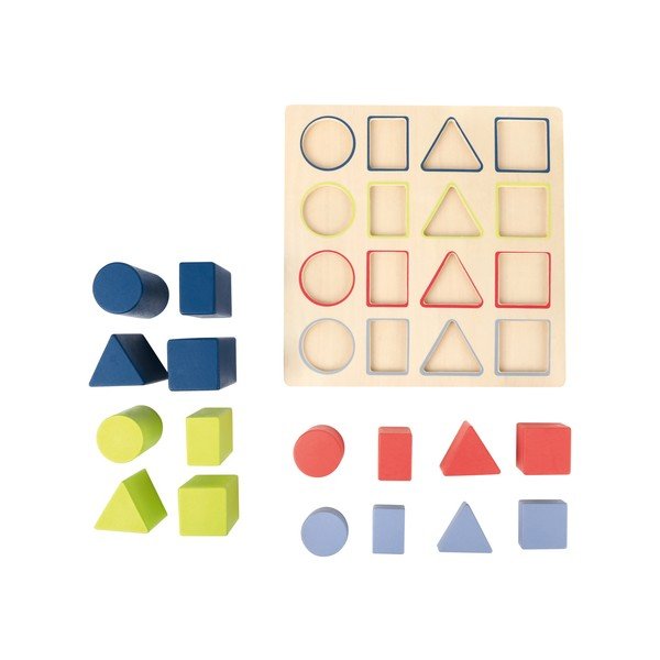 Gioco educativo in legno per bambini Geometria - Legler-image-1