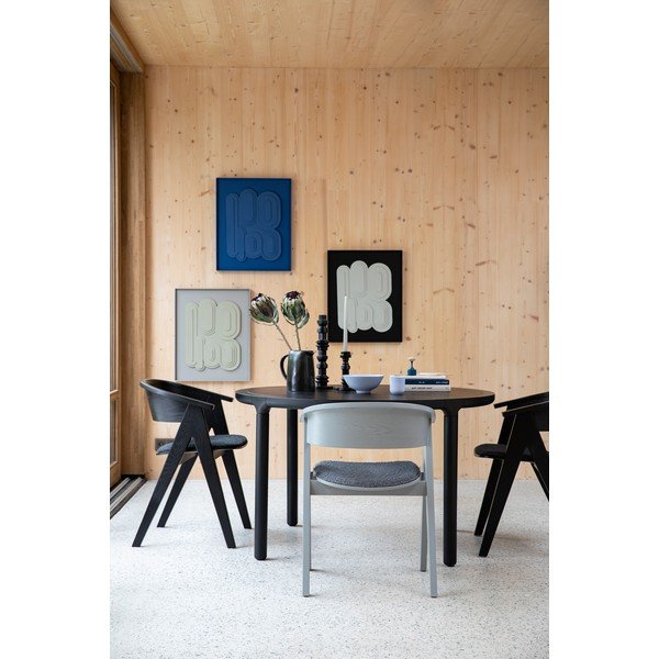 Tavolo da pranzo rotondo con effetto frassino ø 128 cm Storm – Zuiver-image-1