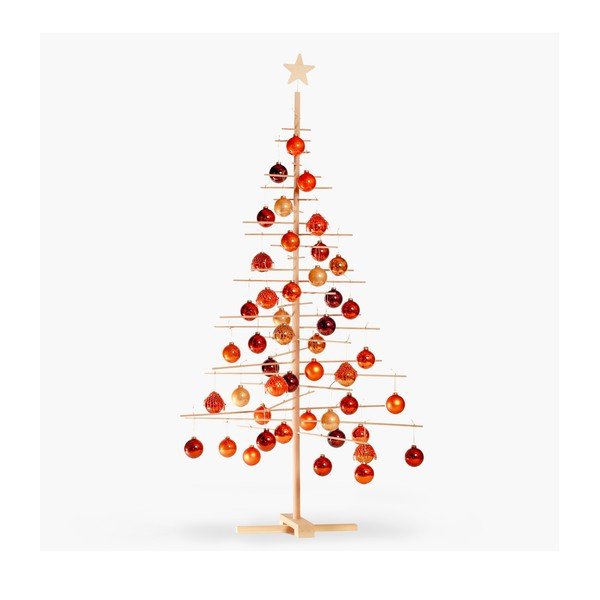 Albero di Natale in legno, altezza 190 cm - Nature Home-image-3