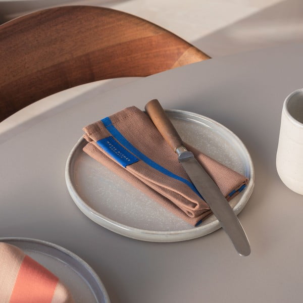 Tovaglioli in tessuto in set da 2 Stripes - Mette Ditmer Denmark-image-1