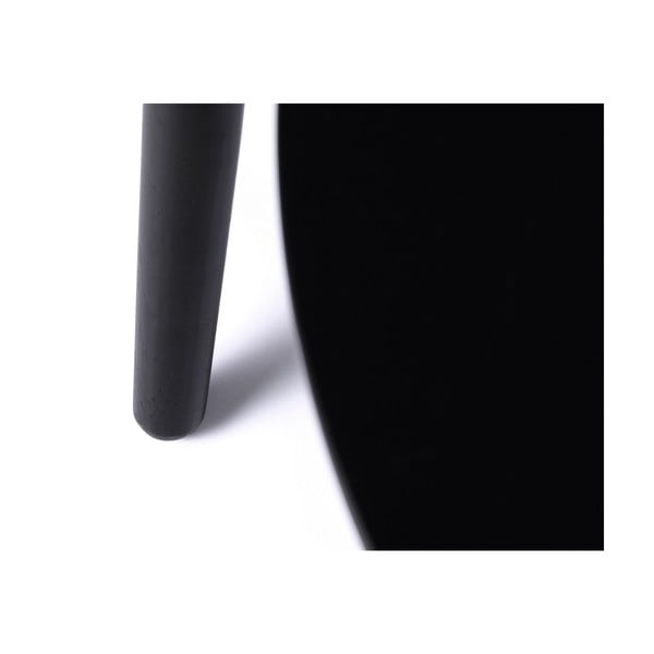 Tavolini rotondi neri in set di 2 pezzi ø 88 cm Adda - Unique Furniture-image-4