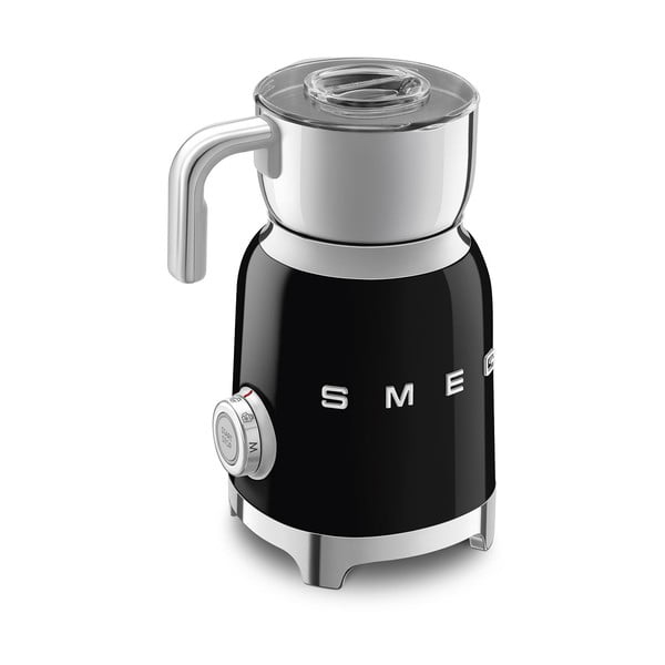 Frullino elettrico nero per latte Retro Style - SMEG-image-3