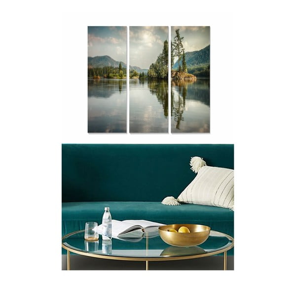 Dipinti in set di 3 pezzi 20x50 cm - Wallity-image-1