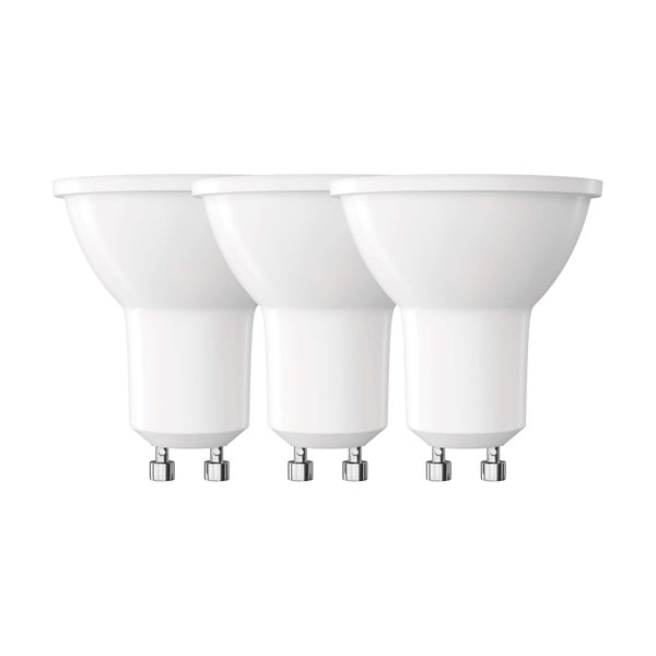 Lampadine LED bianco neutro in set di 3 GU10, 7 W - EMOS