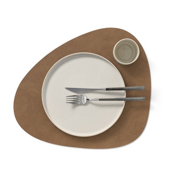 Tovaglietta in eco pelle 37x44 cm Curve L Nupo – LIND DNA-image-2