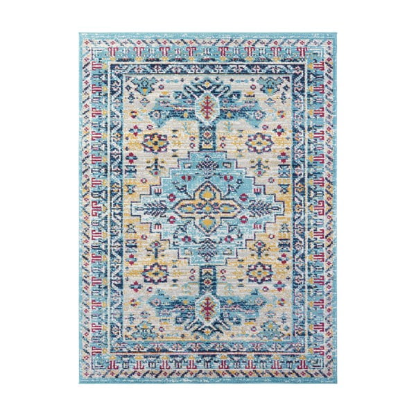 Tappeto azzurro , 80 x 150 cm Agha - Nouristan