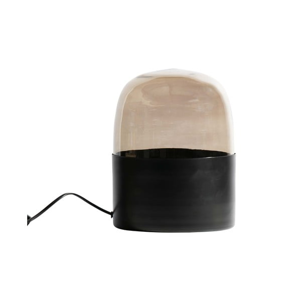 Lampada da tavolo nera Dome, ø 22 cm - BePureHome