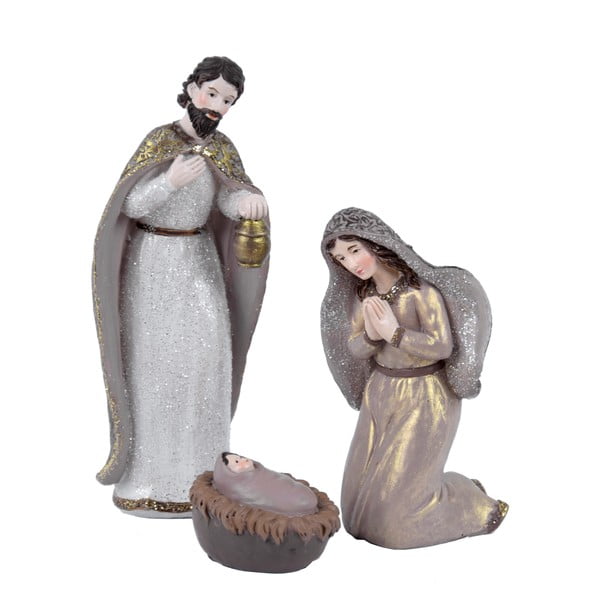 Set di 3 decorazioni natalizie Betlemme - Ego Dekor