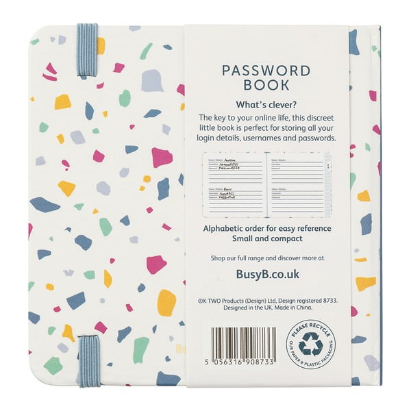 Taccuino per password 96 pagine - Busy B-image-3