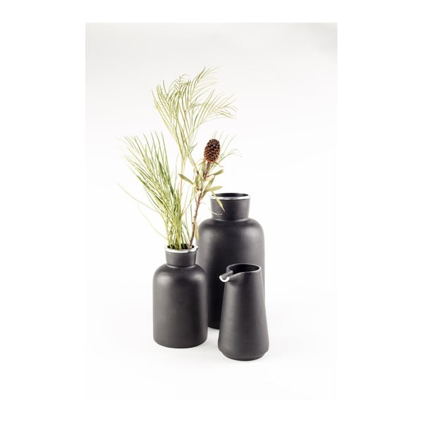 Vaso in alluminio nero Farma - Zuiver-image-2