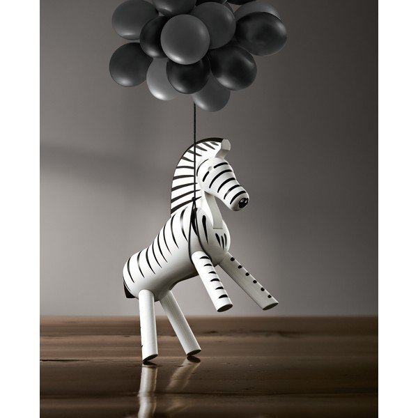 Statua in legno Zebra - Kay Bojesen Denmark-image-1
