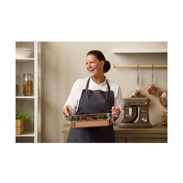 Teglia da forno in rame e acciaio inox 25,5x35 cm – Blomsterbergs-image-2