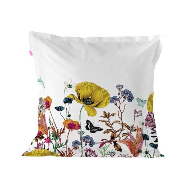 Bavlněný povlak na polštář Happy Friday Pillow Cover Birds of Paradise, 60 x 60 cm