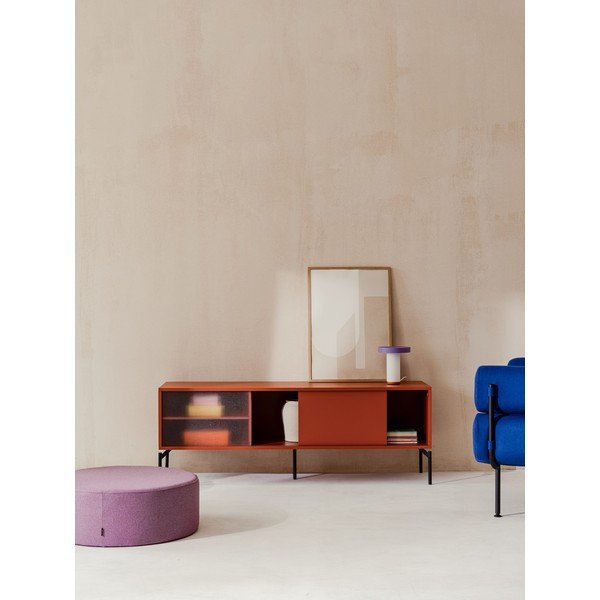 Mobile TV color terracotta 160x60x42 cm Met – noo.ma-image-1