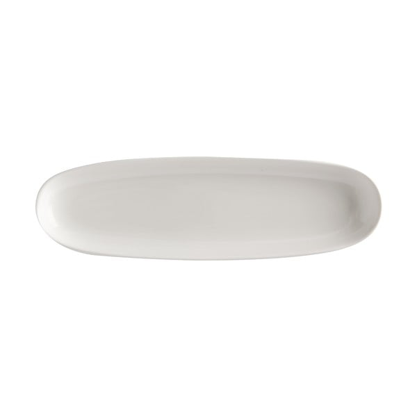 Piatto da portata in porcellana bianca Basic, 30 x 9 cm - Maxwell & Williams