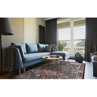Tappeto in lana verde scuro 200x300 cm Ava - Agnella