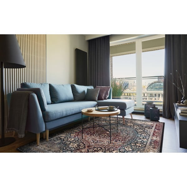 Tappeto in lana verde scuro 200x300 cm Ava - Agnella-image-1