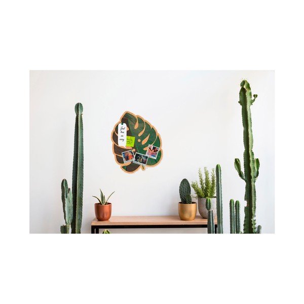 Bacheca decorativa in sughero Monstera Monstera Leave - Really Nice Things-image-2