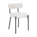 Sedia da pranzo bianca Badalona - House Nordic
