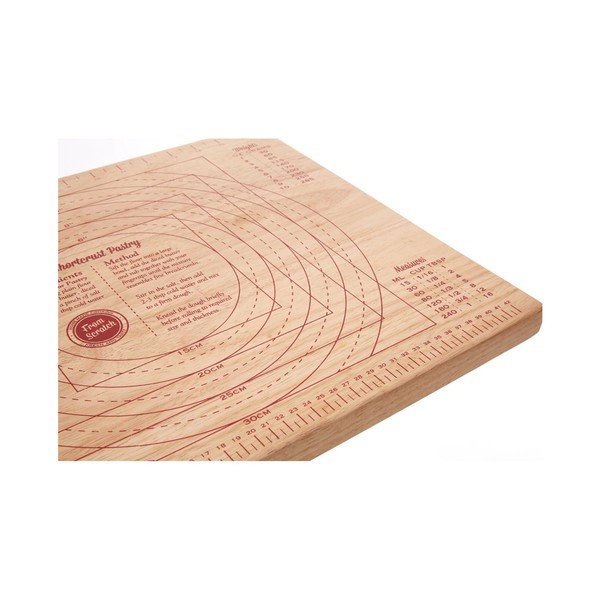 Tavola in legno di gommo, 35 x 45 cm - Premier Housewares-image-1