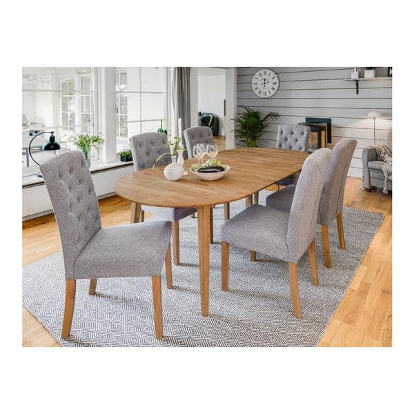 Tavolo da pranzo pieghevole 105x170 cm Filippa - Rowico-image-1