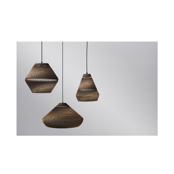 Lampada da soffitto marrone ø 48 cm Alk - Villa Collection-image-1